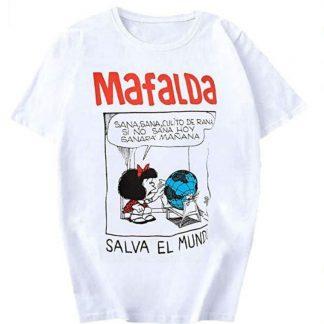 Camiseta salva el mundo de Mafalda