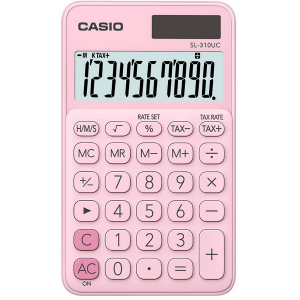 Calculadora rosa Casio