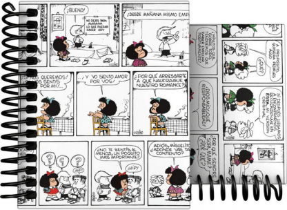 Cuaderno A7 Mafalda