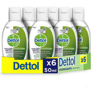 Gel desinfectante hidroalcohólico para llevar en el bolso