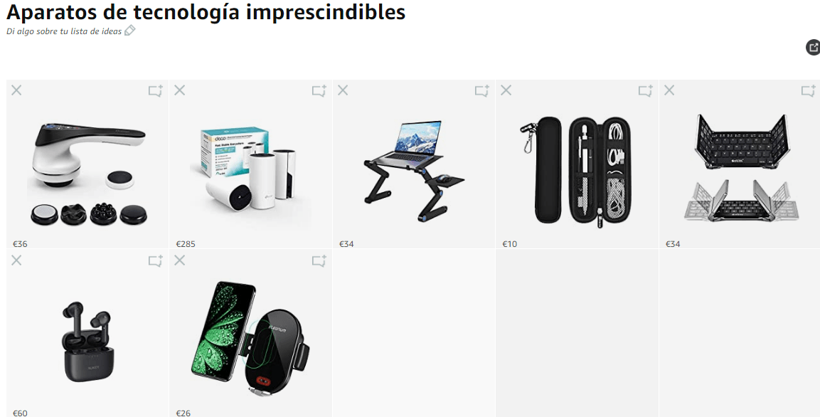 Tecnología de regalo