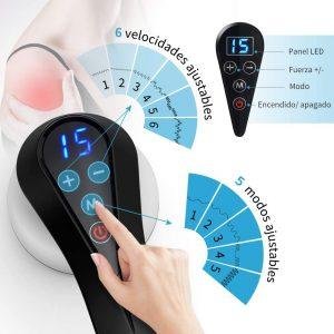 Para hacer masajes musculares y anti celulitis