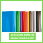 Bolsas de disfraces de plástico