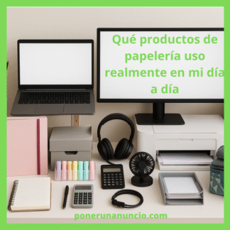 organización de escritorio