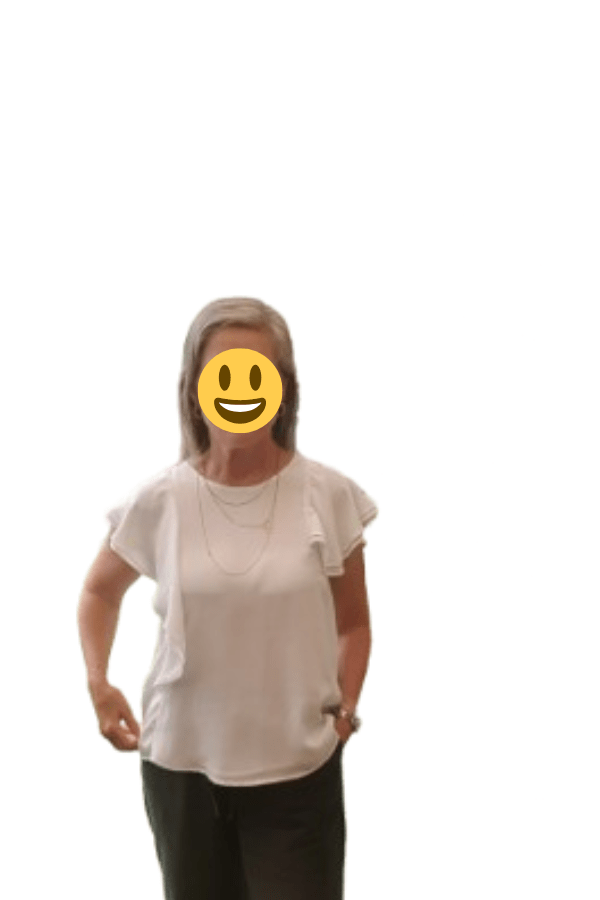 Blusa blanca de Verano Asimétrica