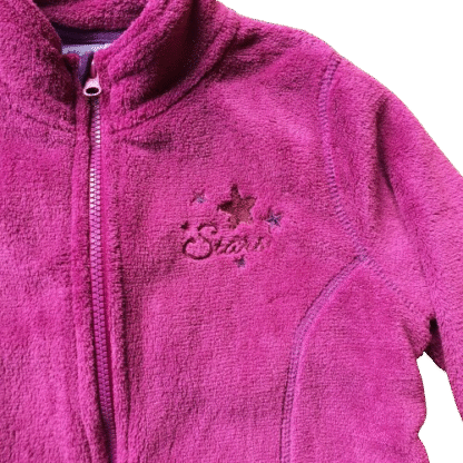 Forro polar infantil fucsia 8-10 años