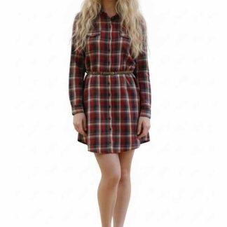 Vestido a cuadros