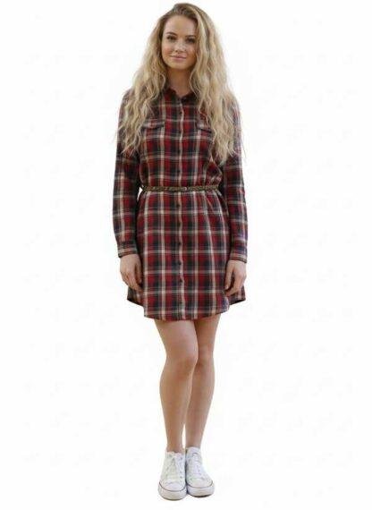 Vestido a cuadros