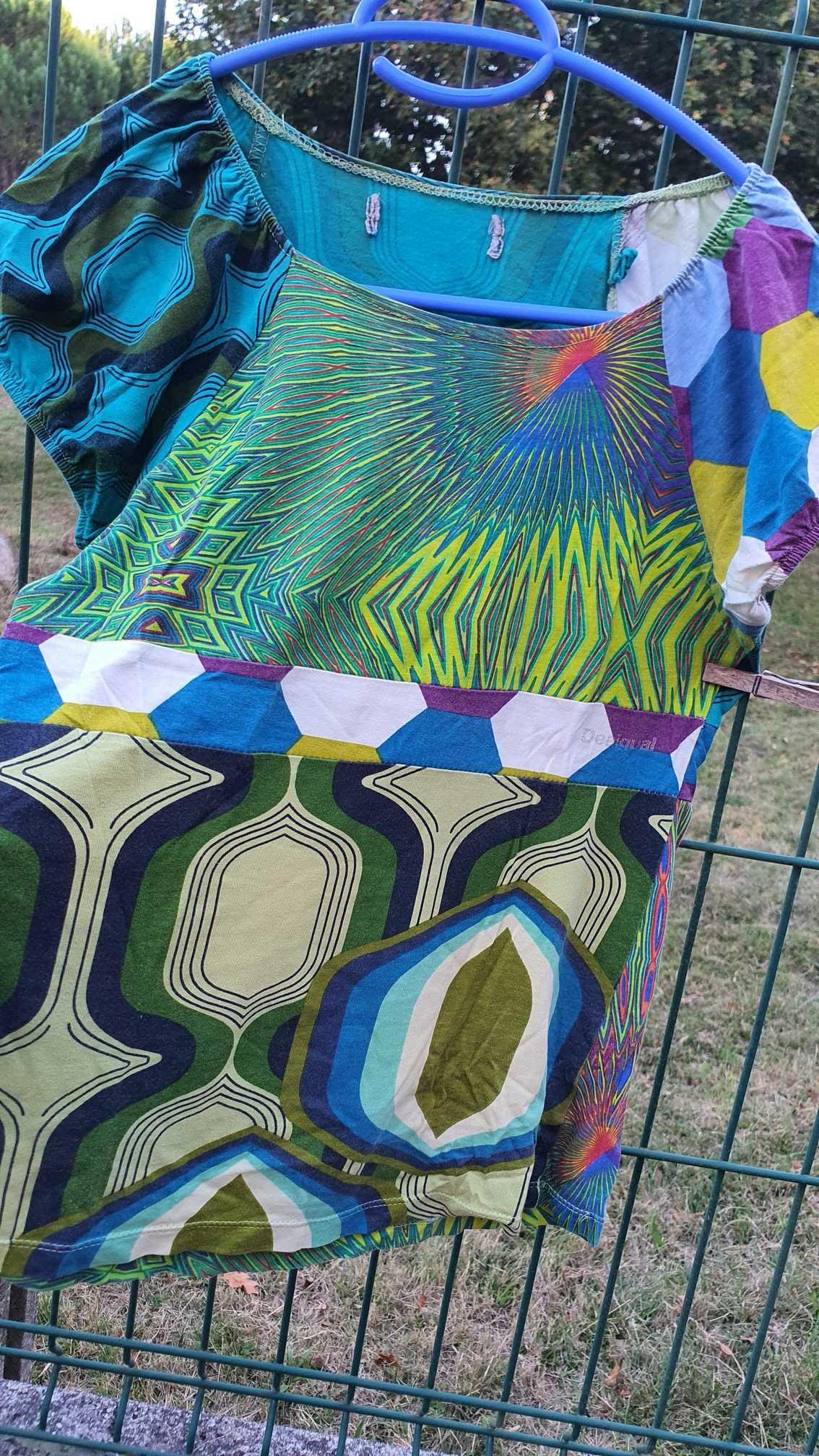 Camiseta de manga corta marca Desigual. Talla S - Imagen 7