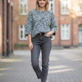 jersey lana verde turquesa